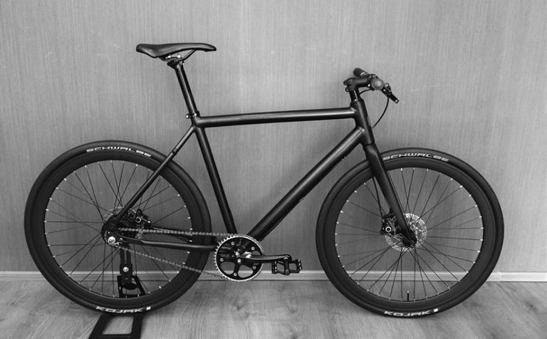 Electric bike that looks top like a regular bike