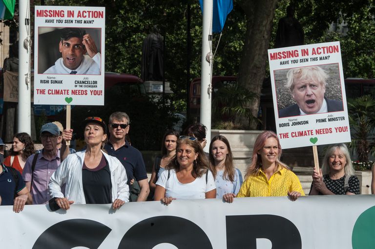 政治家COP26以前的100天行动中失踪